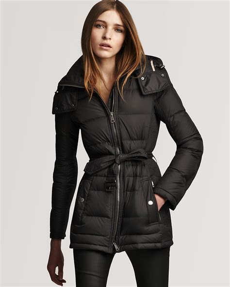 burberry ladies down coat|Burberry jacket women overcoat.